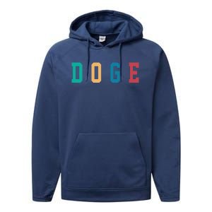 Get Doge Shop Doge My Doge Wallet Performance Fleece Hoodie