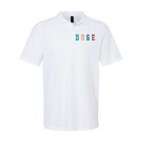 Get Doge Shop Doge My Doge Wallet Softstyle Adult Sport Polo