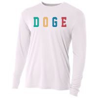 Get Doge Shop Doge My Doge Wallet Cooling Performance Long Sleeve Crew