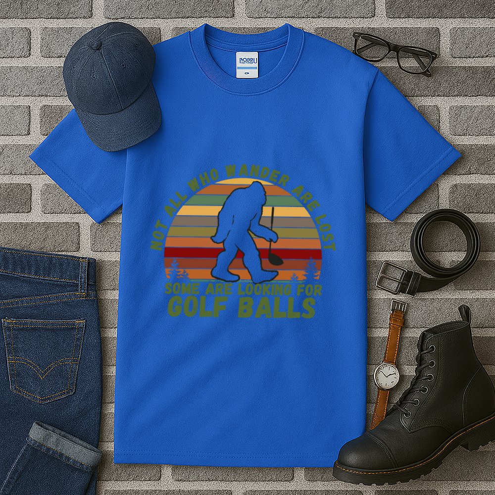 Gift Dventure Seeker Gift Idea Looking For Golf Balls Cute Gift Tall T-Shirt
