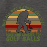 Gift Dventure Seeker Gift Idea Looking For Golf Balls Cute Gift Vector Backpack
