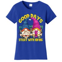 Good Days Start With Hiking Camping Couple For Hiker Mom Cute Gift Women's T-Shirt