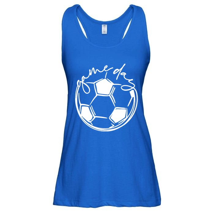 Game Day Sports Parent Soccer Mom Cute Gift Ladies Essential Flowy Tank