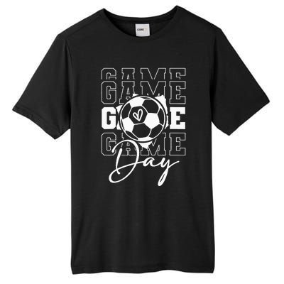 Game Day Soccer funny sport lovers  Tall Fusion ChromaSoft Performance T-Shirt