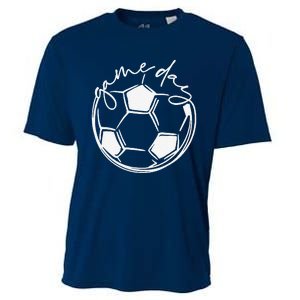 Game Day Sports Parent Soccer Mom Cooling Performance Crew T-Shirt