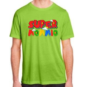 Gamer Dad Super Daddio Fathers Day Funny Gift From Kids Adult ChromaSoft Performance T-Shirt