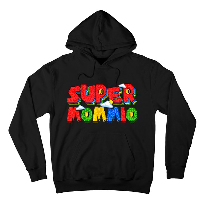 Gamer Dad Super Daddio Fathers Day Funny Gift From Kids Hoodie