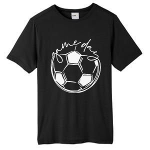 Game Day Soccer Leopard Print  Girls Soccer Tall Fusion ChromaSoft Performance T-Shirt