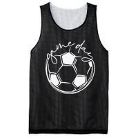 Game Day Soccer Leopard Print  Girls Soccer Mesh Reversible Basketball Jersey Tank