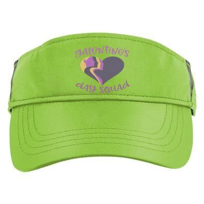 Galentines Day Squad Anti Valentines Friends Funny Matching Gift Adult Drive Performance Visor