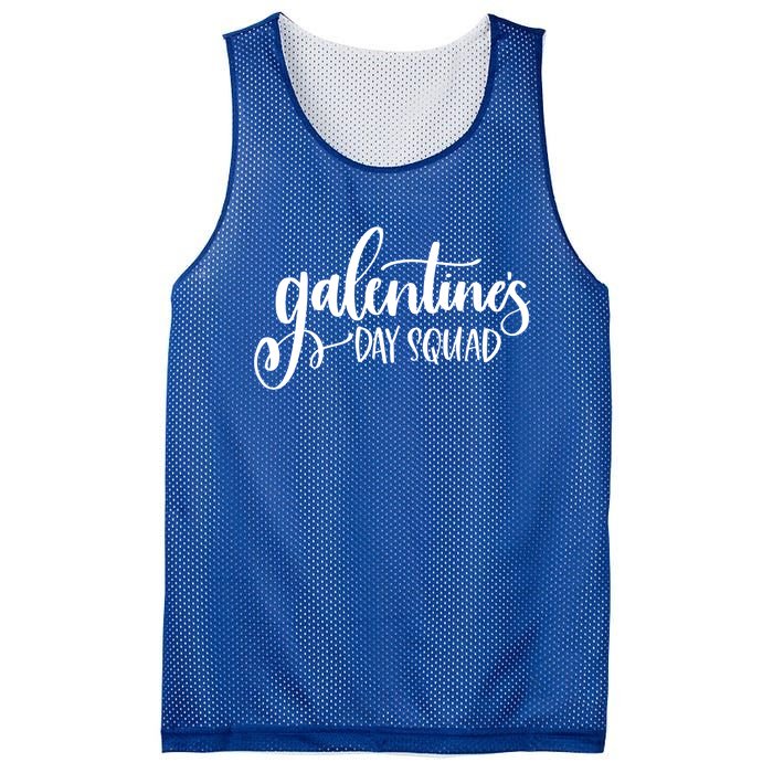 Galentines Day Squad Funny Matching Valentine's Gift Mesh Reversible Basketball Jersey Tank