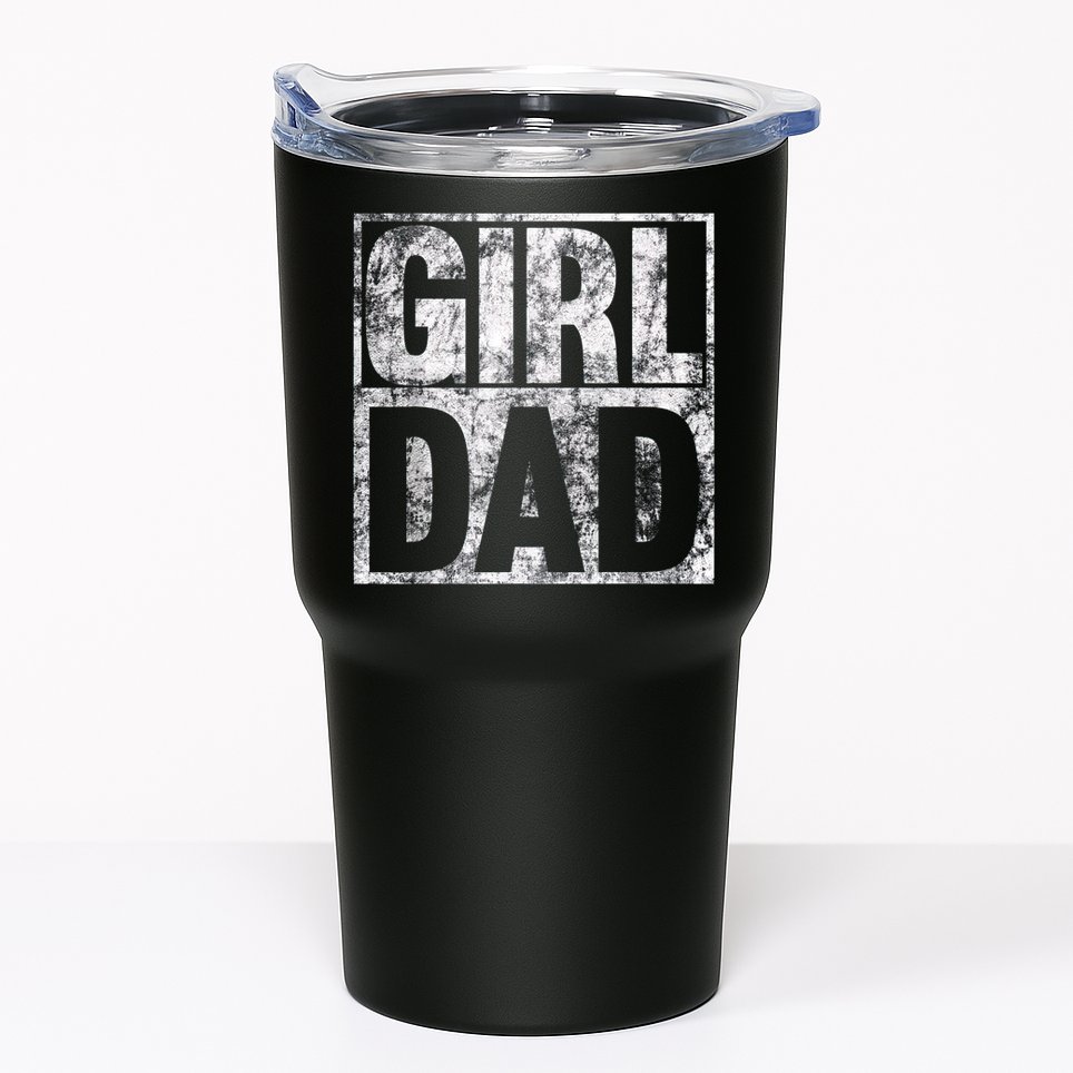 Girl Dad Shirt For Hashtag Girl Dad Fathers Day Daughter Tumbler