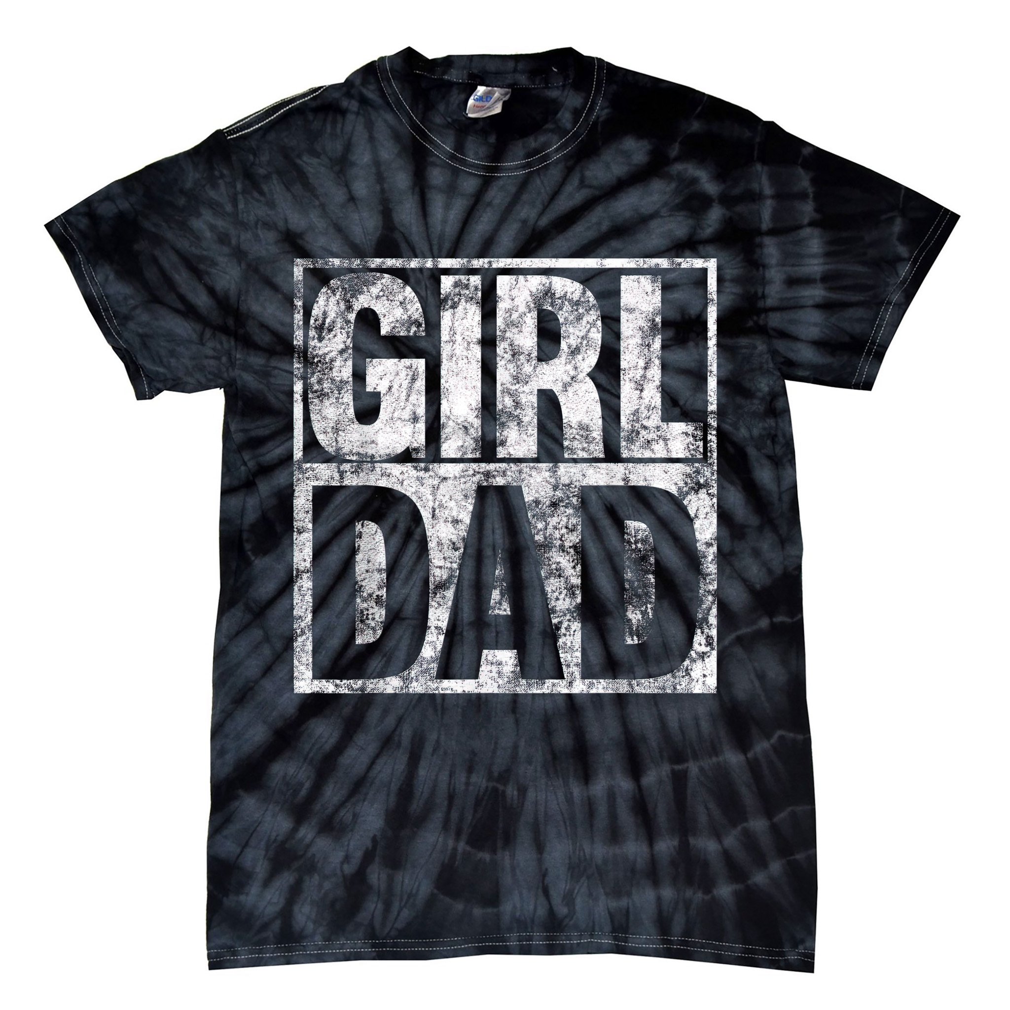 Girl Dad Shirt For Hashtag Girl Dad Fathers Day Daughter Tie-Dye T-Shirt
