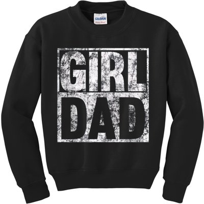 Girl Dad Shirt For Hashtag Girl Dad Fathers Day Daughter Kids Sweatshirt