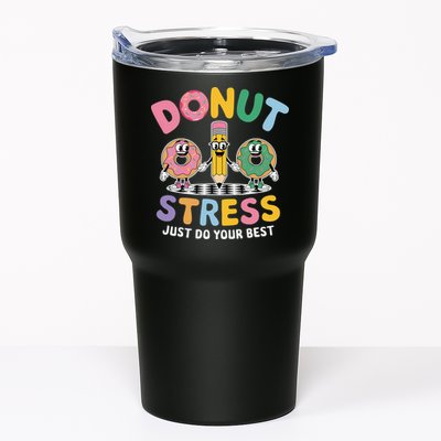 Groovy Donut Stress Just Do Your Best Testing Day Teachers Tumbler