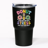 Groovy Donut Stress Just Do Your Best Testing Day Teachers Tumbler