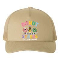 Groovy Donut Stress Just Do Your Best Testing Day Teachers Yupoong Adult 5-Panel Trucker Hat