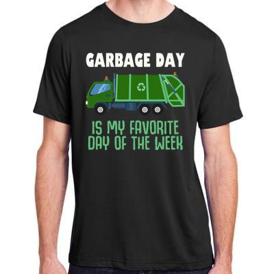 Garbage Day Truck Adult Trash Adult ChromaSoft Performance T-Shirt