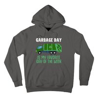 Garbage Day Truck Adult Trash Hoodie