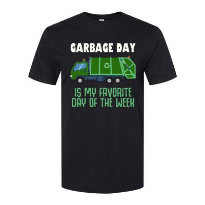 Garbage Day Truck Adult Trash Softstyle® CVC T-Shirt