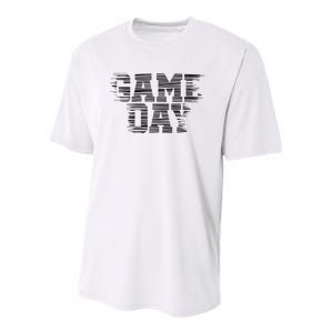 Game Day Team Matching Lover Youth Performance Sprint T-Shirt