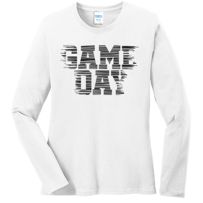 Game Day Team Matching Lover Ladies Long Sleeve Shirt