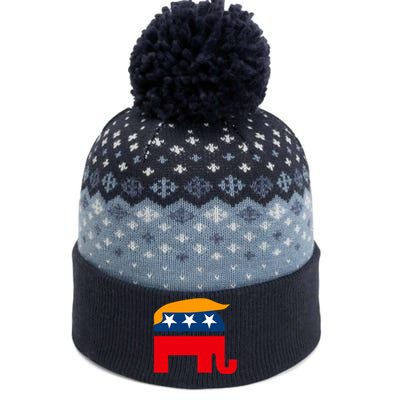 GOP Donald Trump Republican Elephant The Baniff Cuffed Pom Beanie