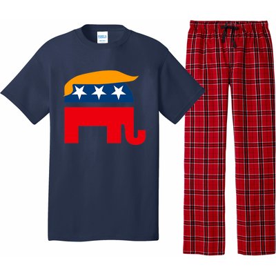 GOP Donald Trump Republican Elephant Pajama Set