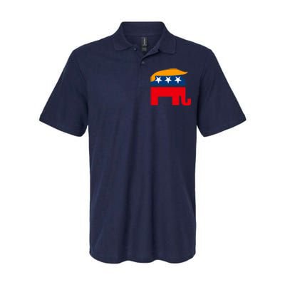 GOP Donald Trump Republican Elephant Softstyle Adult Sport Polo