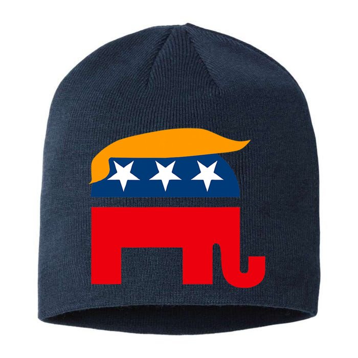 GOP Donald Trump Republican Elephant Sustainable Beanie