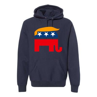 GOP Donald Trump Republican Elephant Premium Hoodie