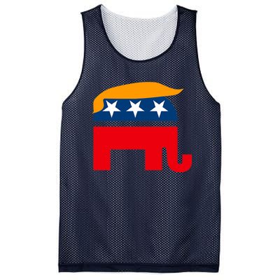 GOP Donald Trump Republican Elephant Mesh Reversible Basketball Jersey Tank