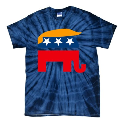 GOP Donald Trump Republican Elephant Tie-Dye T-Shirt