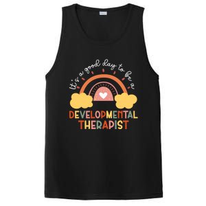 Good Day To Be Developtal Therapist Rainbow Therapy Cute Gift PosiCharge Competitor Tank