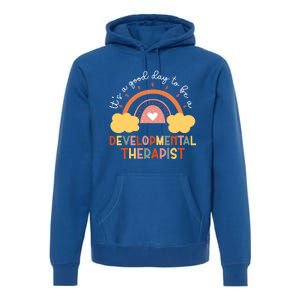 Good Day To Be Developtal Therapist Rainbow Therapy Cute Gift Premium Hoodie