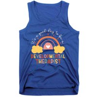 Good Day To Be Developtal Therapist Rainbow Therapy Cute Gift Tank Top