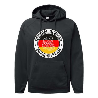 German Drinking Team Performance Fleece Hoodie