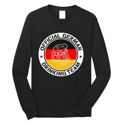 German Drinking Team Long Sleeve Shirt