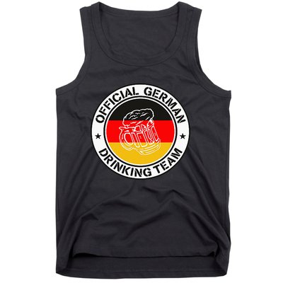 German Drinking Team Tank Top