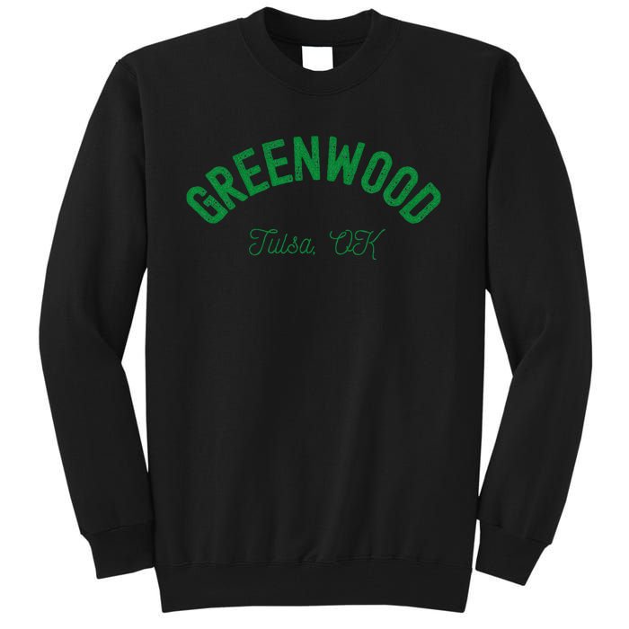 Greenwood District. Tulsa Oklahoma. Black Wall Street. Tall Sweatshirt