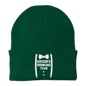 Groom's Drinking Team | Bachelor Party Squad | Wedding Knit Cap Winter Beanie