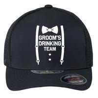 Groom's Drinking Team | Bachelor Party Squad | Wedding Flexfit Unipanel Trucker Cap