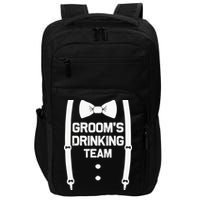 Groom's Drinking Team | Bachelor Party Squad | Wedding Impact Tech Backpack