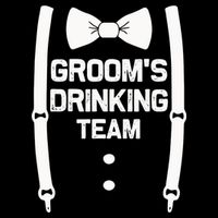 Groom's Drinking Team | Bachelor Party Squad | Wedding Impact Tech Backpack