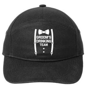 Groom's Drinking Team | Bachelor Party Squad | Wedding 7-Panel Snapback Hat