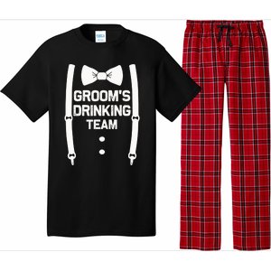 Groom's Drinking Team | Bachelor Party Squad | Wedding Pajama Set