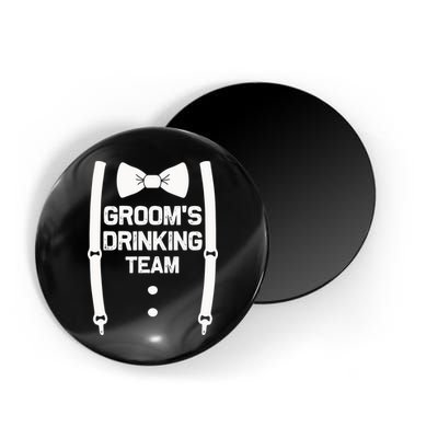 Groom's Drinking Team | Bachelor Party Squad | Wedding Magnet