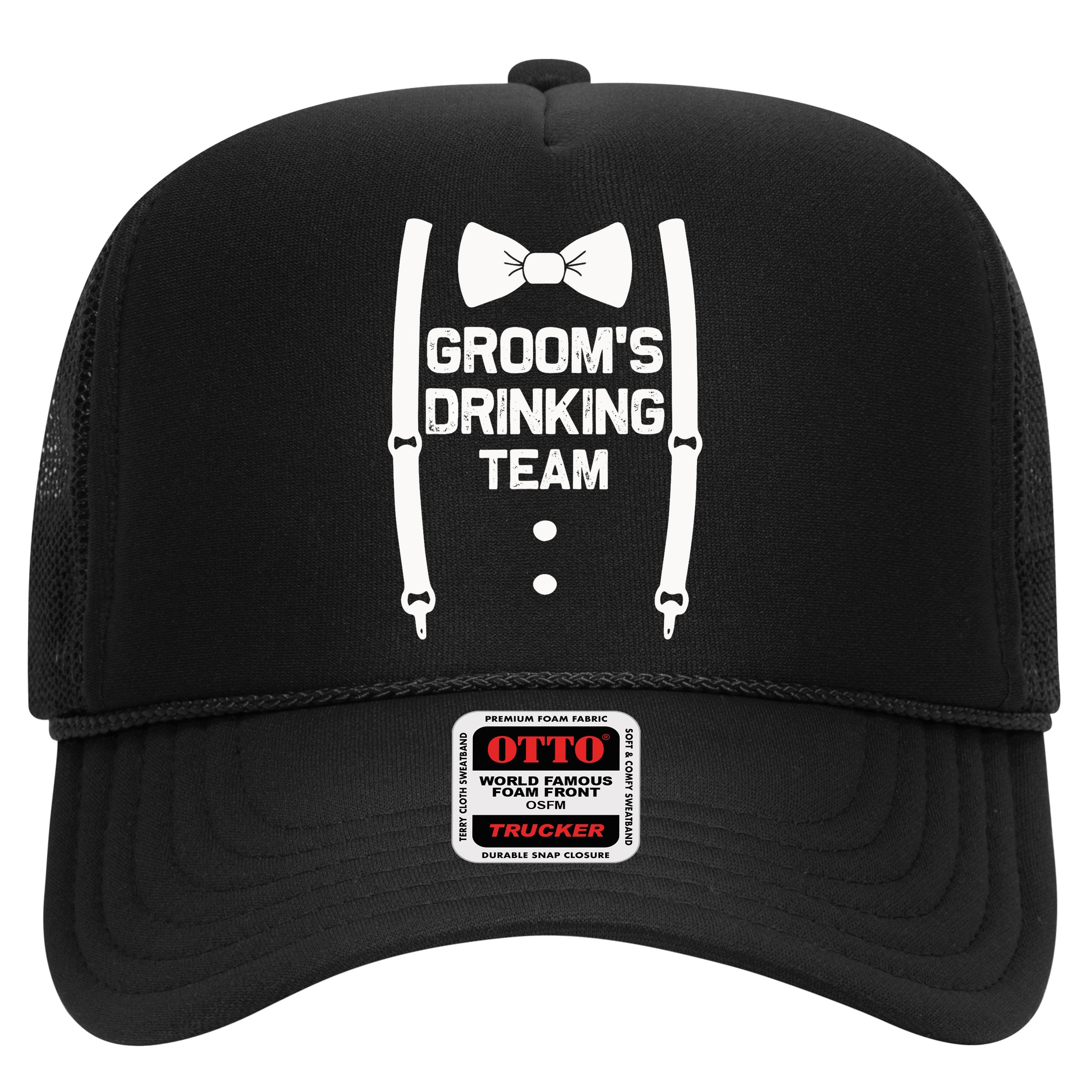Groom's Drinking Team | Bachelor Party Squad | Wedding Hat