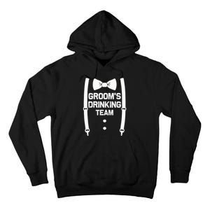 Groom's Drinking Team | Bachelor Party Squad | Wedding Tall Hoodie