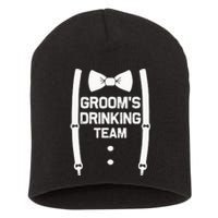 Groom's Drinking Team | Bachelor Party Squad | Wedding Short Acrylic Beanie